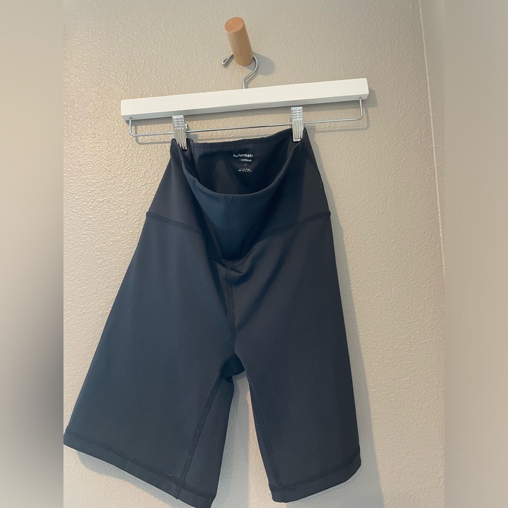 Reformation biker shorts